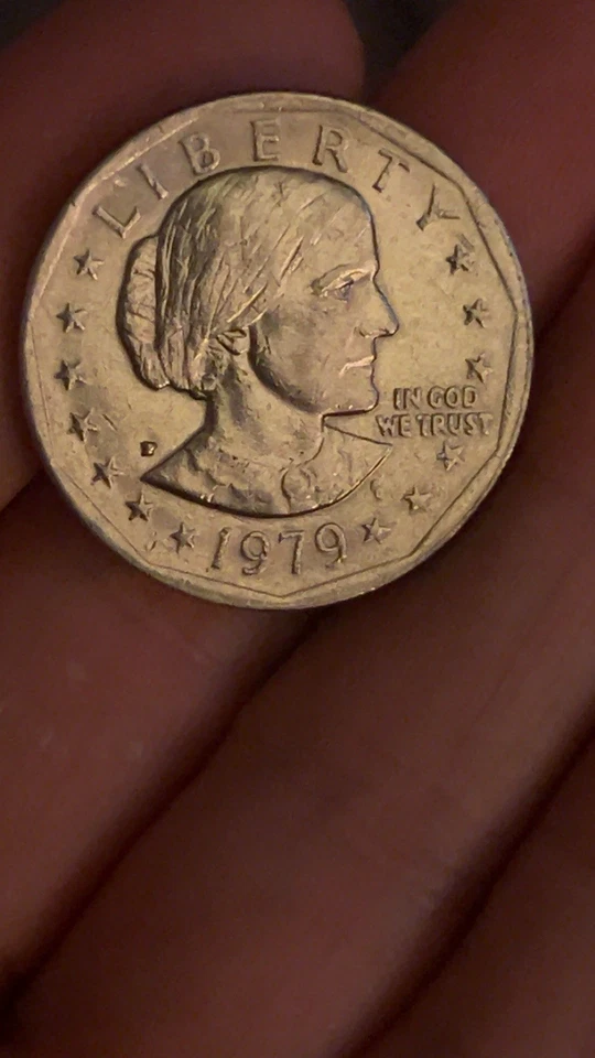 1979 SUSAN B ANTHONY DOLLAR D FILLED MINTMARK LOTS OF ERRORS UNGRADED MUST SEE - Image 2 of 3