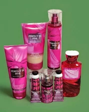 Bath & Body works lotion/shower gel lot ×7 Perfect In Pink💋💘