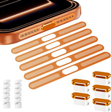 5PACK Speaker Dust Cover for Iphone 17 Pro Max, USB C Dust Plug Type C Port Cove