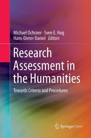 Michael Ochsner (U. A.) | Research Assessment In The Humanities | Taschenbuch