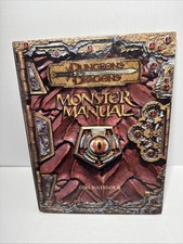 Dungeons  Dragons Monster Manual Core Rulebook III Book First Printing 2000