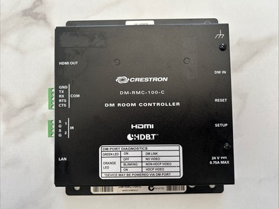 CRESTRON DM-RMC-100-C ROOM CONTROLLER UNIT ONLY