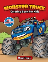Monster Truck Coloring Book Harper Hall Taschenbuch Englisch 2020 Cbab Press