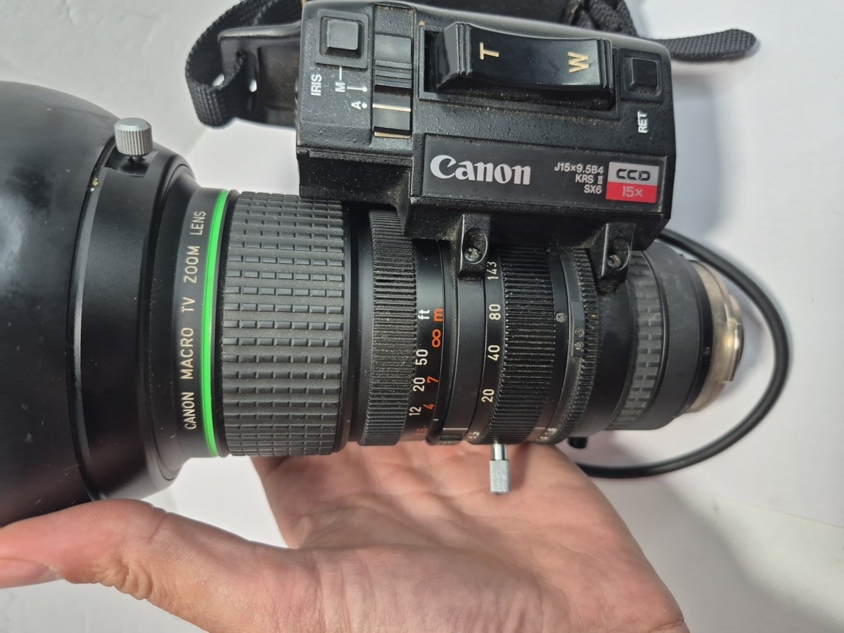 Canon ズームレンズ J15x9.5B CCD 15x カラ―カメラ Canon ズームレンズ J15x9.5B CCD 15x カラ―カメラ - メルカリ