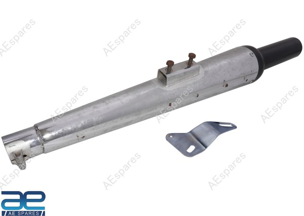 SchalldäMpfer Goldstar Glaswolle Chrom FüR Royal Enfield Classic 350 500 UCE S2U-image