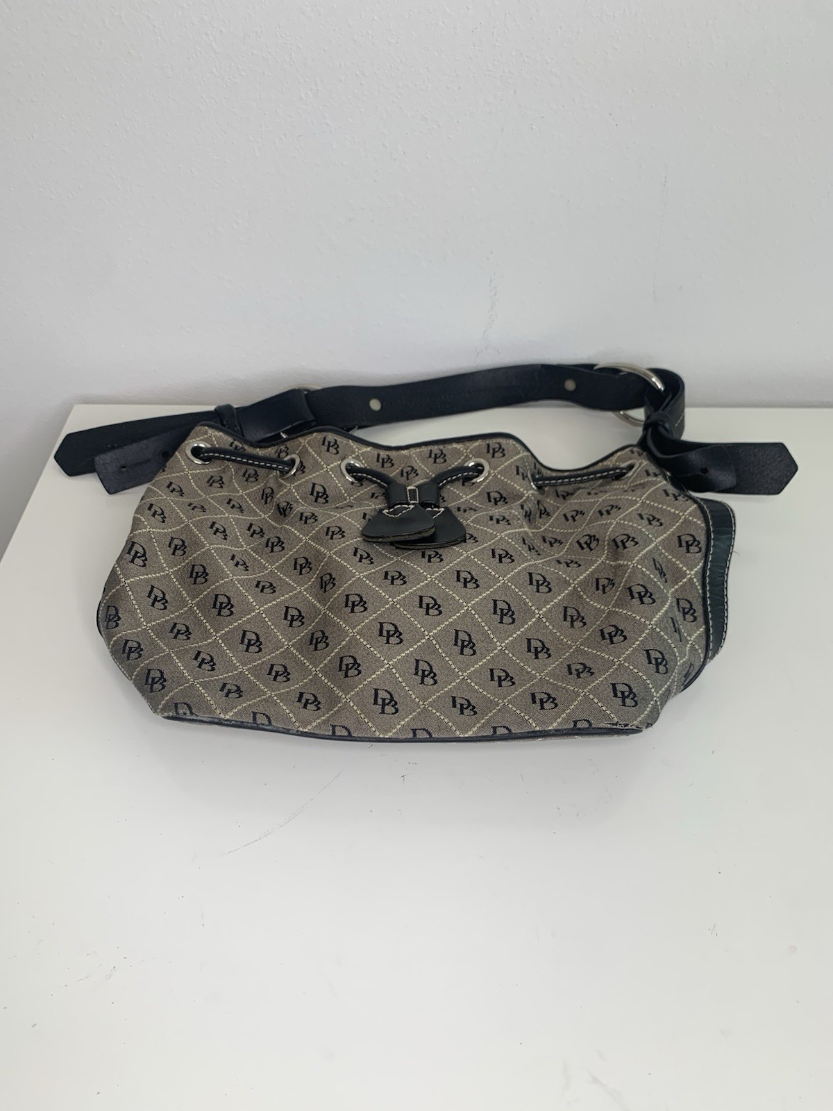 Dooney Bourke Gretta Drawstring Bucket Shoulder B… - image 1