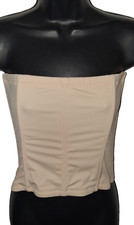 WOMAN'S MAIDENFORM BONED FLORAL PATTERN HOOK AND EYE CORSET SIZE XL