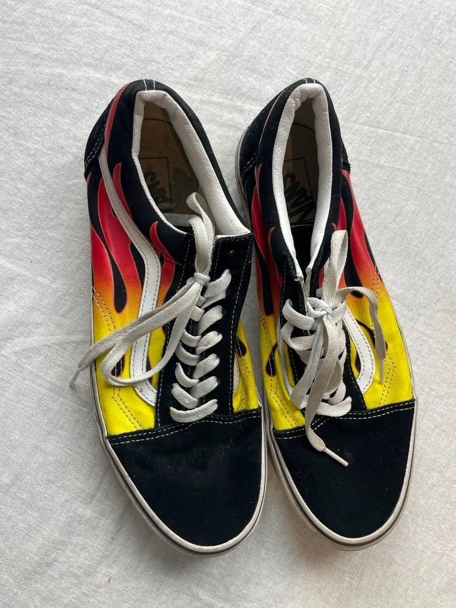 Vans Old Skool Reflective Flame for sale | eBay