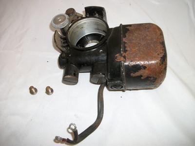 Potted motor for Singer 15 sewing machine. Rough looking but runs. PARTS