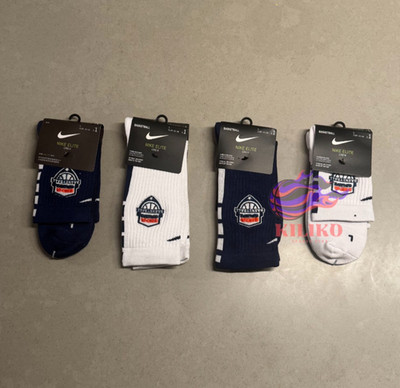 Nike Elite NBA USA TEAM Exclusive DRI-FIT Crew & Quater Length Socks Size Large