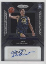 2023-24 Panini Prizm Sensational Signatures Ben Sheppard #SS-SD Auto 1g37