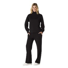 's Mockneck Pullover Sweatshirt  Pant Set - Soft Yummy Fabric, Full-Length F...