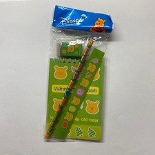 Disney Winnie the Pooh Stationery Set, Incl. Notebook, Pencils  Eraser
