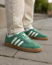 adidas VL COURT 2.0 Mens Shoes JH5077 Fashion Sneakers Sz 9 New in Box