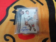1994-95 PARKHURST MISSING LINK AUTOGRAPH /26 WALLY HERGESHEIMER