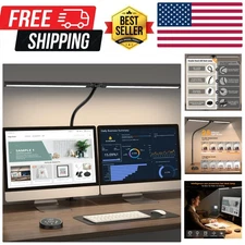 Versatile LED Desk Lamp with 5 Brightness Levels - Perfect for Home Office