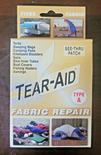 One 1 Tear-Aid Fabric Repair Type A Patch NEW