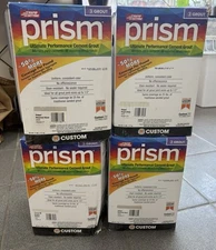 Custom Prism Ultimate Performance Grout -Lot of 4. 2-Bright White & 2- Bleach Wo