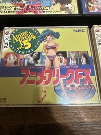 NEC PC-FX Animefreak FX Complete Set Vol. 1-6 - All Original- See Descrip-Rare!