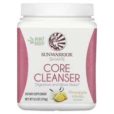 2 X Sunwarrior, Shape, Core Cleanser, Pineapple Vanilla, 9.5 oz (270 g)
