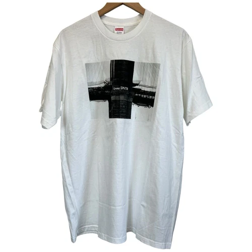 Tee shirt Supreme Bridge Sane Smith en blanc taille L