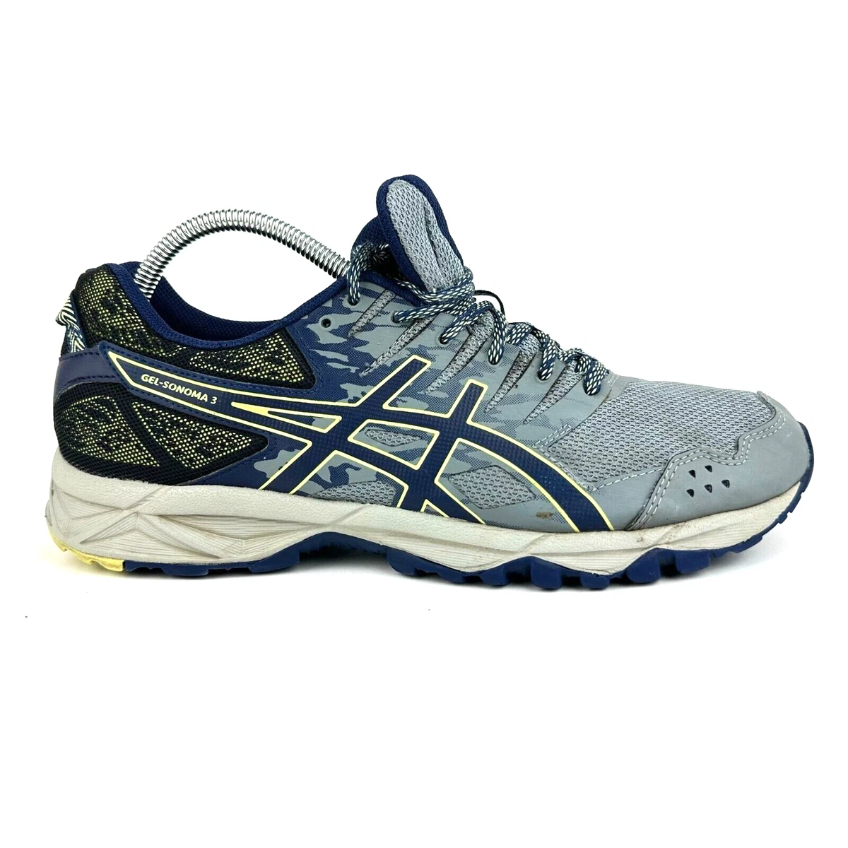 zeven Gezond eten tabak Asics Gel-Sonoma 3 Trail Running Women&#039;s Size 11 Gray Blue Sneakers  T774N-1149 | eBay