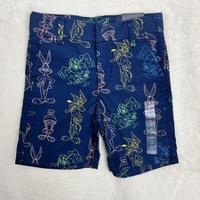 Gap Warner Bros Toddler Navy Bugs Bunny Daffy Duck Tasmanian Devil Shorts NWT 2T