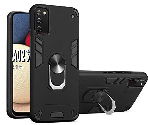 Folmecket Custodia per cellulare Samsung Galaxy A02S, Girevole a 360°, (w4l)