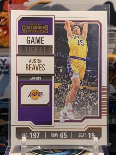 Austin Reaves [Game 7 Ticket] #15 2023 Panini Contenders card