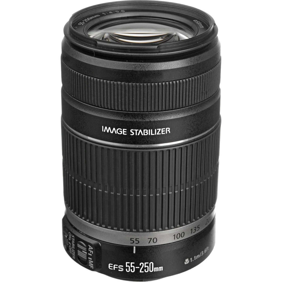 美品未使用に近いCanon EFS 55-250mm 0.85m/2.8ft Amazon.com : Canon EF-S 55-250mm F4-5.6 is STM Lens for Canon SLR