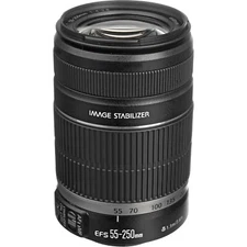 Canon EF-S 55-250mm f/4-5.6 IS Telephoto Zoom Lens For Canon Rebel  DSLR