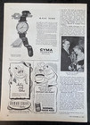 1963 Girard Perregaux Watch 173 Years Devoted to the Art of Timing Print Ad — photo 2