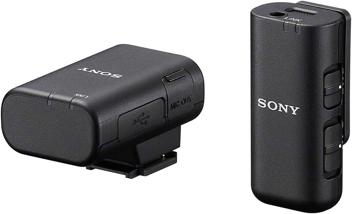Sony Wireless Microphone ECM-W3S Windscreen included