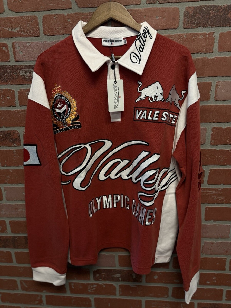 VALE FOREVER ラグビーシャツ 希少S！ VALE FOREVER ラグビーシャツ