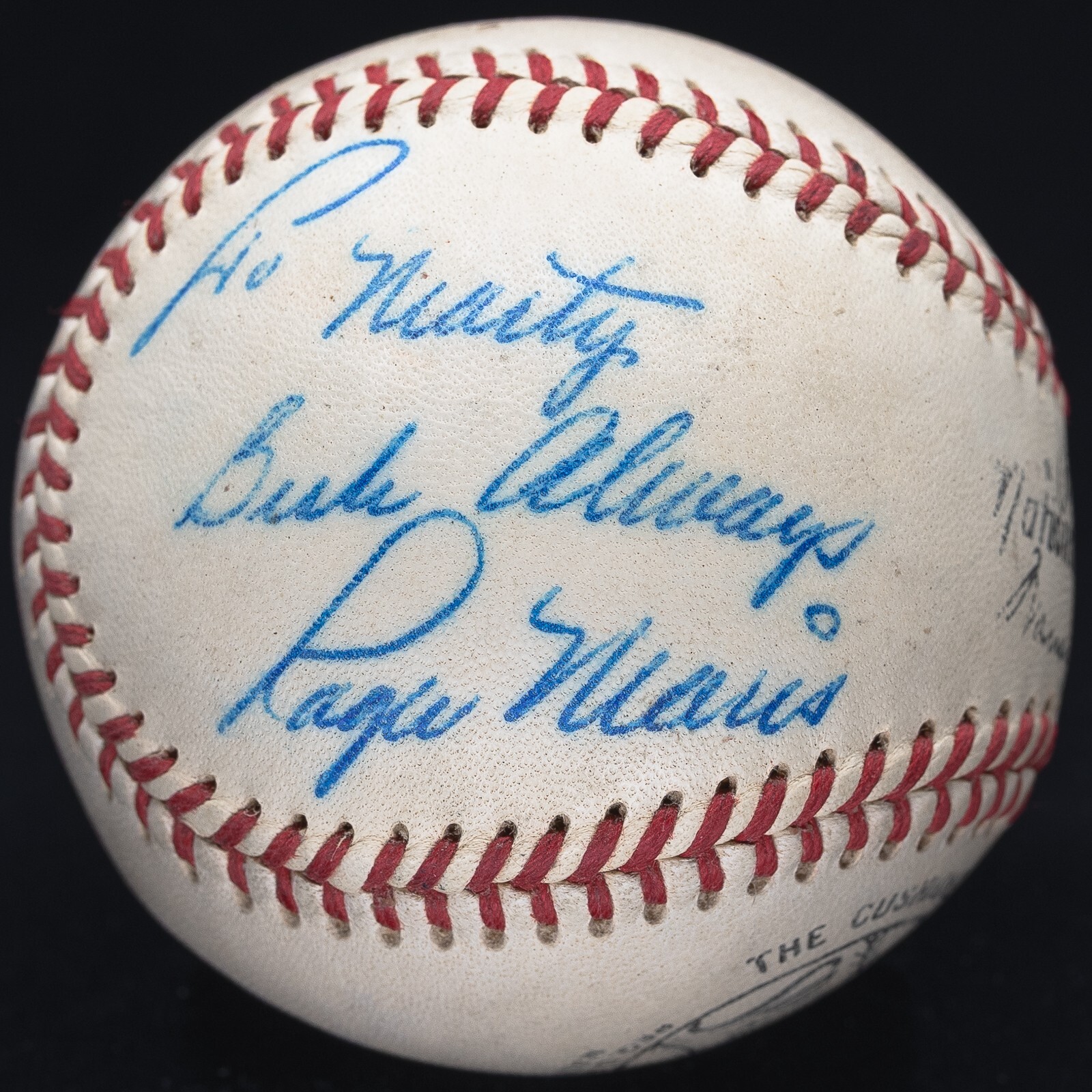 Roger Maris Autographed Signed New York Yankees Single ONL Giles Baseball 1960s Super Bold JSA LOA 