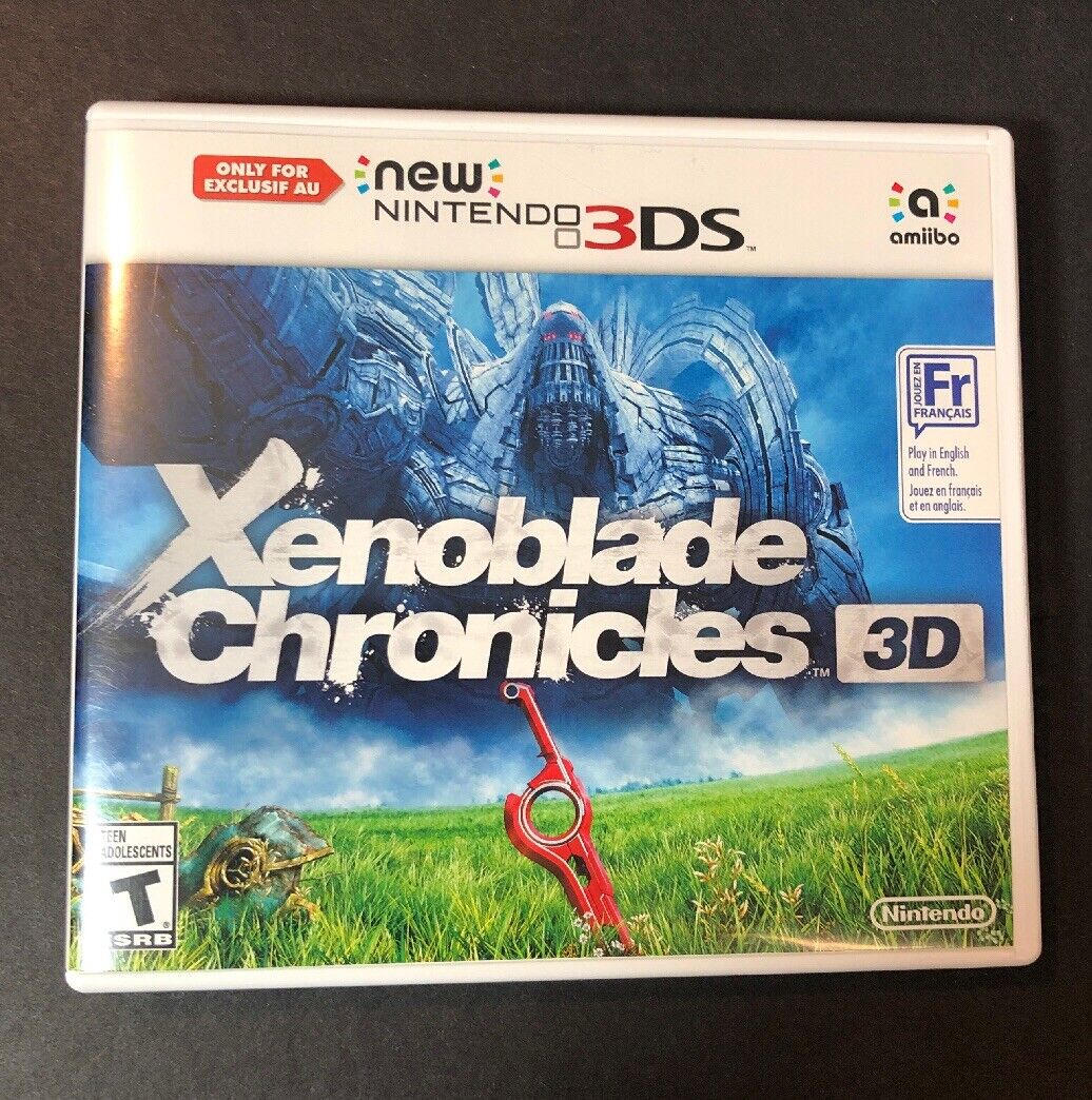 New Nintendo 3DS Xenoblade Chronicles 3D - Nintendo 3DS Stuff