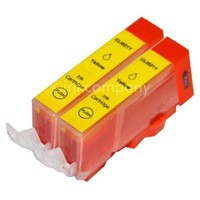 2 Canon Patronen Mit Chip CLI-521 Gelb Mp 540 Mp 550 Mp 560 Mp 620 Neu