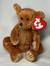 TY Beanie Baby CARSON Brown Bear Retired YOU'RE SWEET AS HONEY P V C Pellets