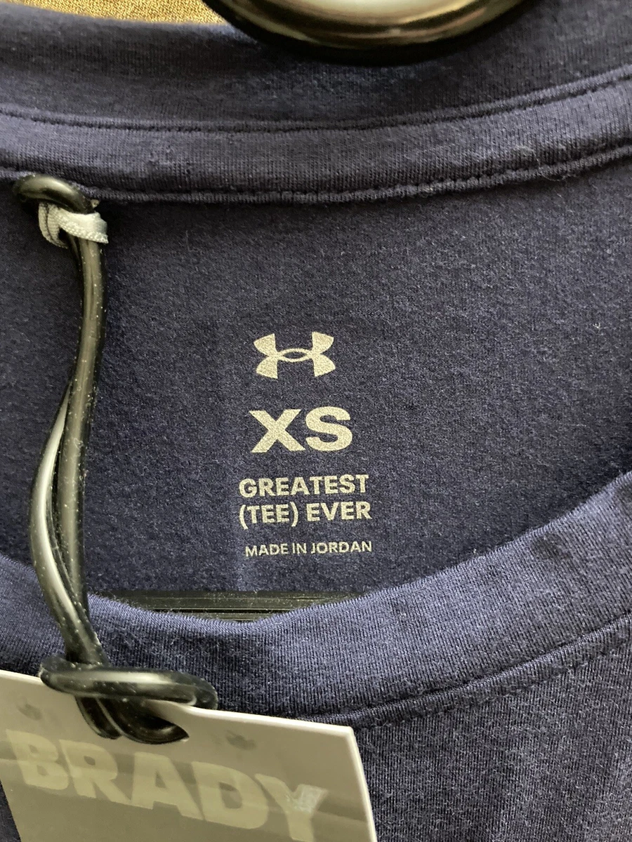 Tom brady under armour tee Clearance