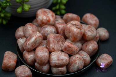 Sunstone Tumble - from India -  Creativity & Confidence