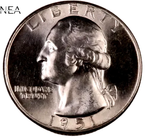 1951-S Washington Quarter ~ Gem BU ~ 90% Silver