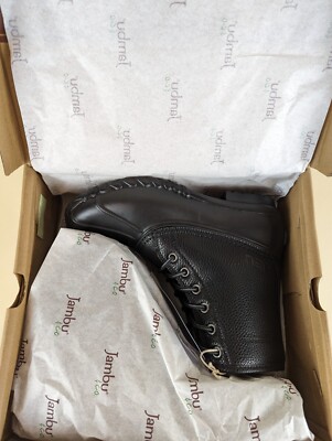 JBU Maine Waterproof Duck Boots Mens 13 M Black Faux Fur 
