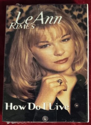 LeAnn Rimes HOW DO I LIVE Extended Mix (Audio Cassette Single, 1997) New Sealed 
