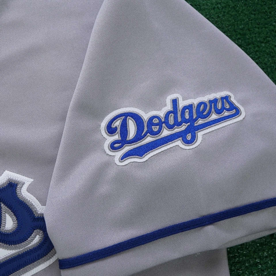 Camiseta deportiva para hombre Clayton Kershaw 2006 Los Angeles Dodgers gris carretera retro Foto 4 de 4