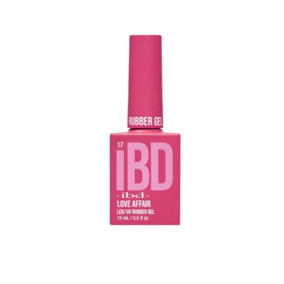 IBD Rubber Gel Polish 17 Love Affair 0.5oz