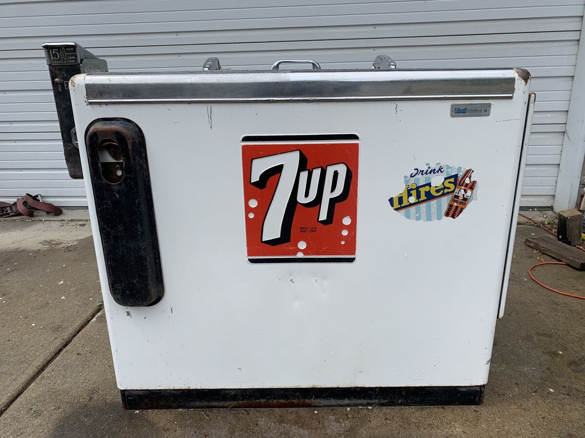 1950s Vintage Ideal 85 7up Slider Pop Machine | eBay 1950s Vintage Ideal 85 7up Slider Pop Machine | eBay