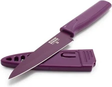 Kuhn Rikon 4" Paring Knife, Purple