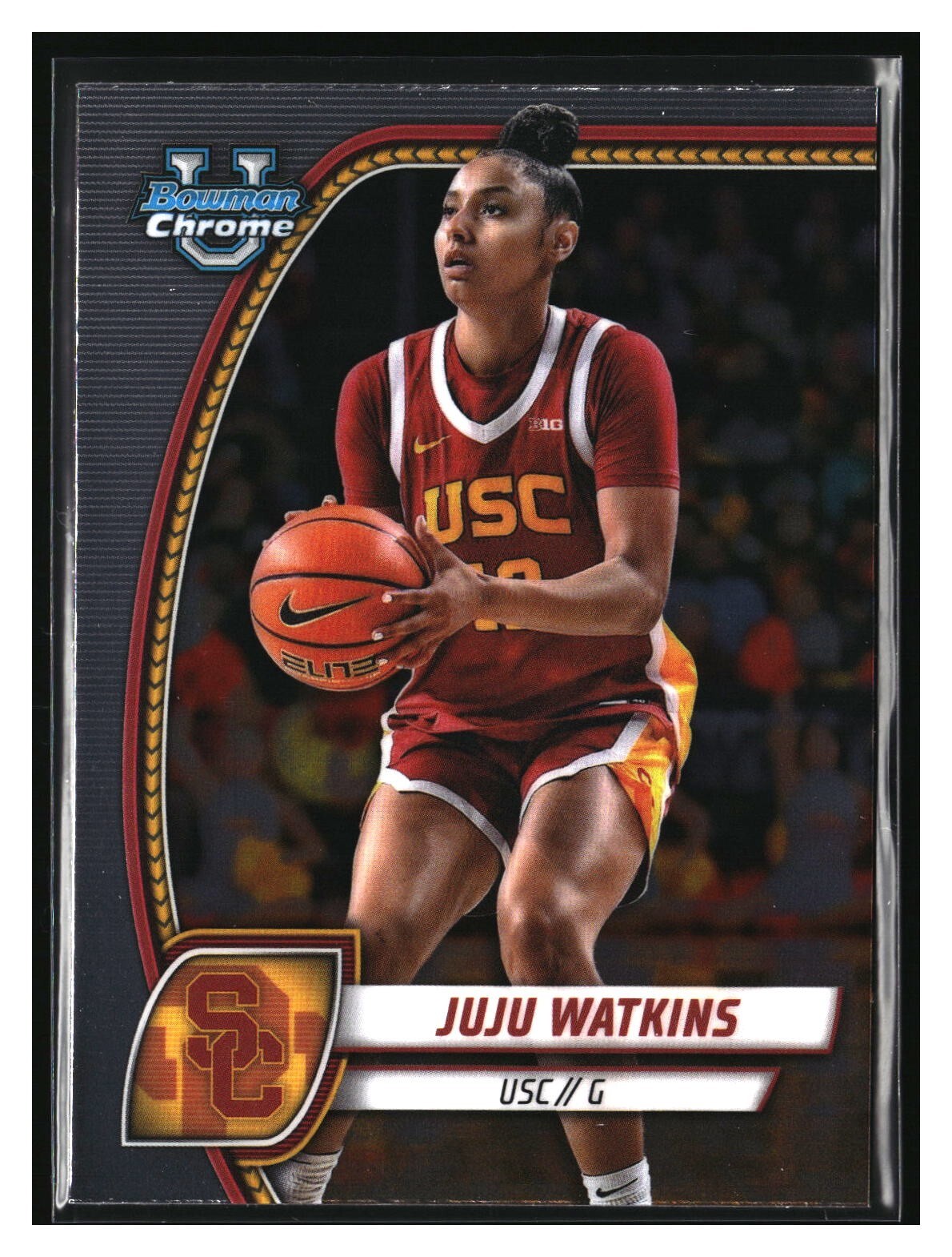 2024-25 Bowman University Chrome JuJu Watkins Base USC