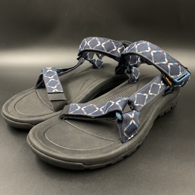 Teva Men\'s Grey Blue Strappy Sport Sandals s-l400.jpg main image 2