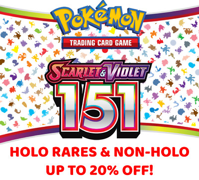 Pokemon 151 Holo Rare & Non-Holo Singles 20% off! Complete your set! NM. $2 Min